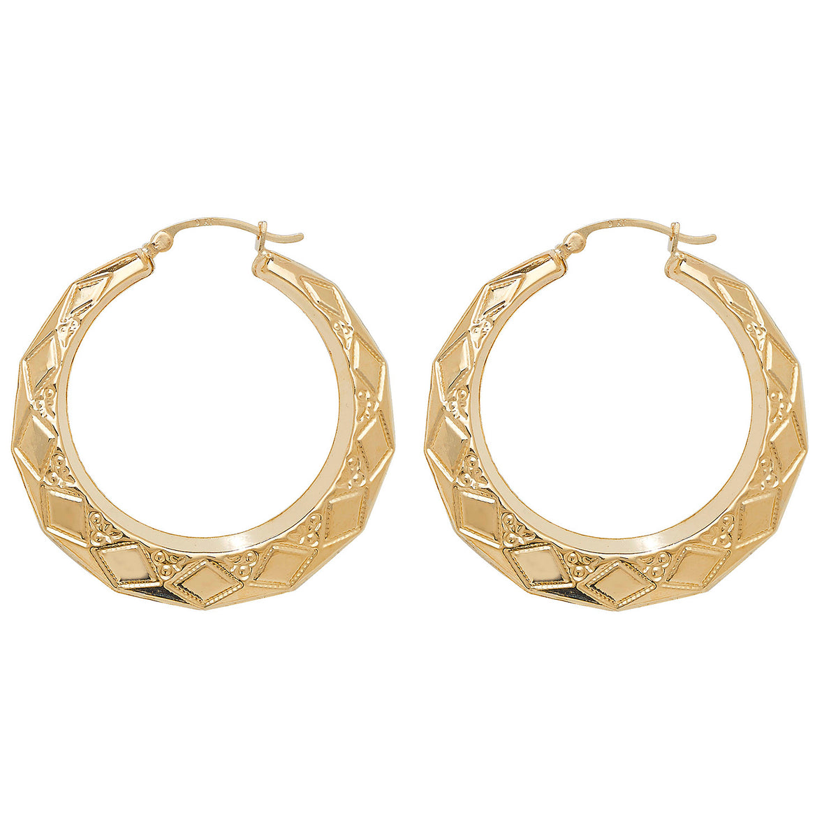 9ct Yellow Gold Earrings