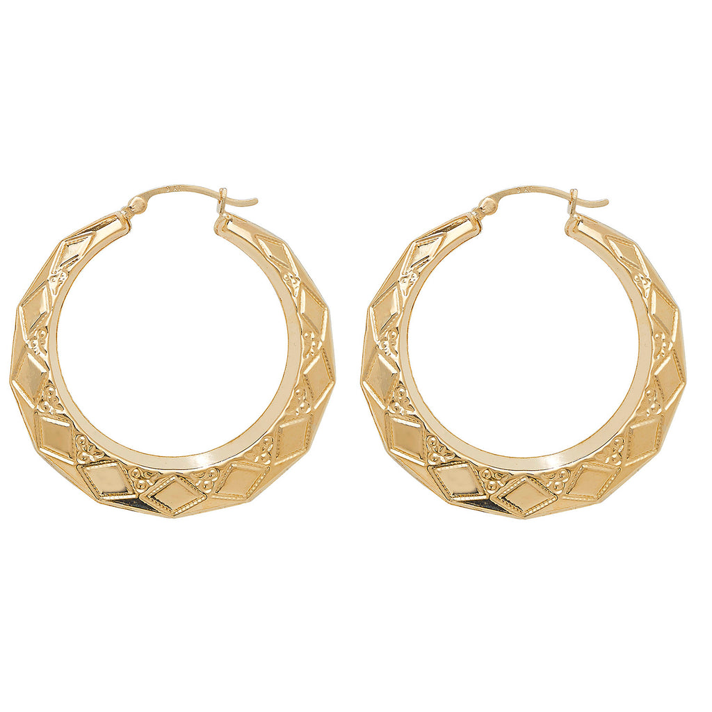 9ct Yellow Gold Earrings