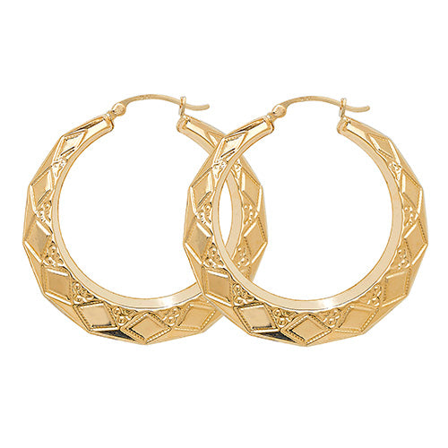 9ct Yellow Gold Earrings