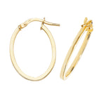 Clustdlysau Aur Melyn 9ct
