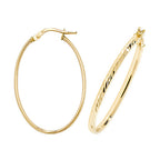 Clustdlysau Aur Melyn 9ct