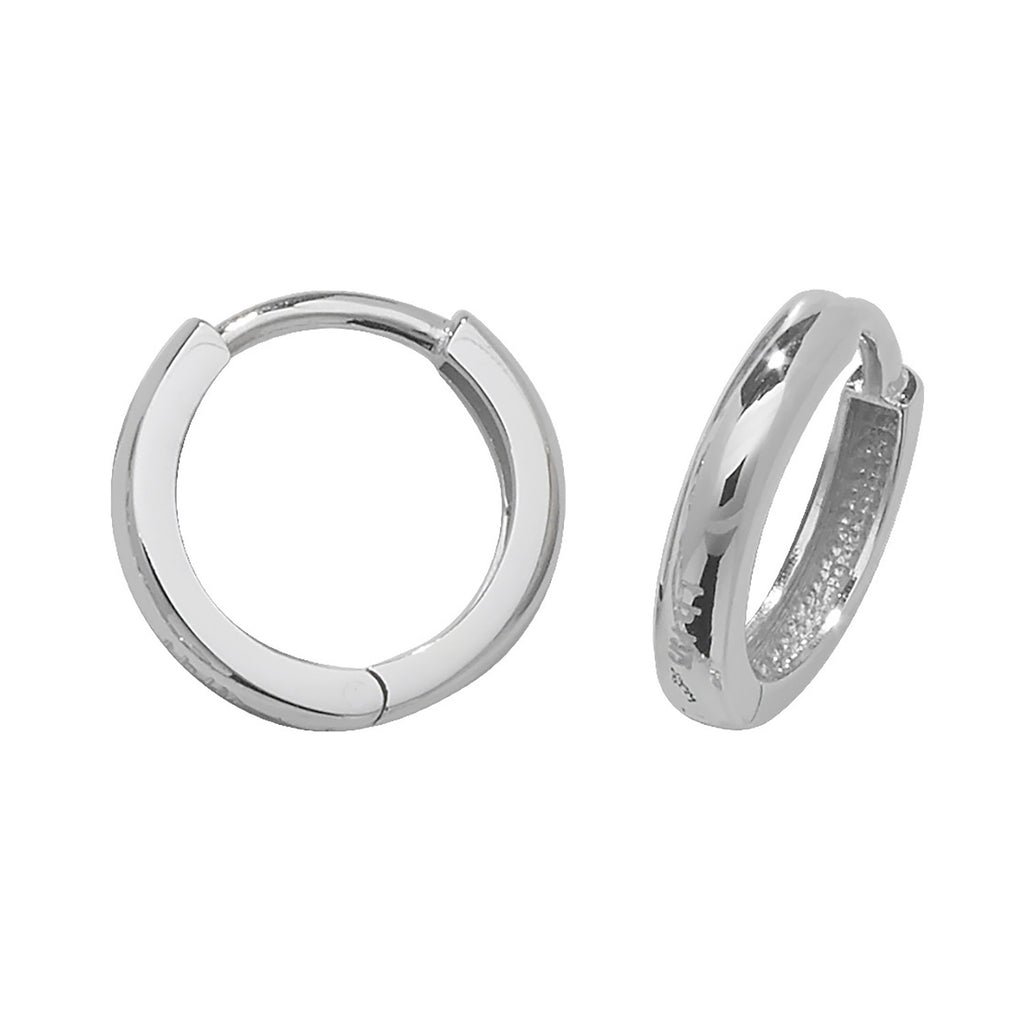 9ct White Gold Earrings