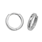 9ct White Gold Earrings