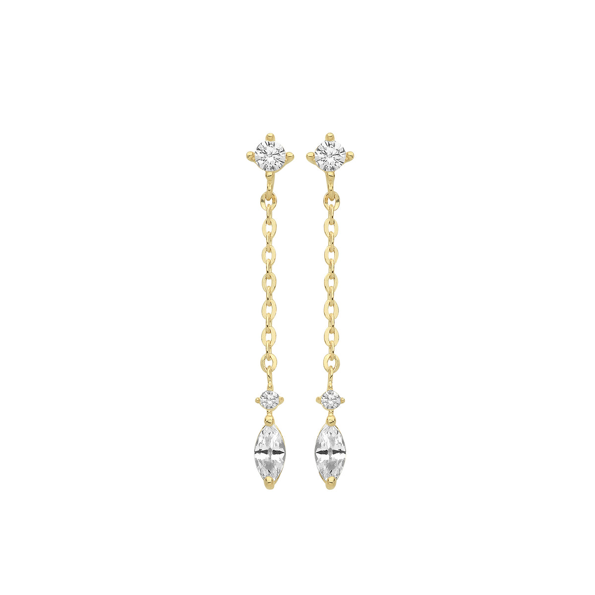 9ct Yellow Gold Earrings