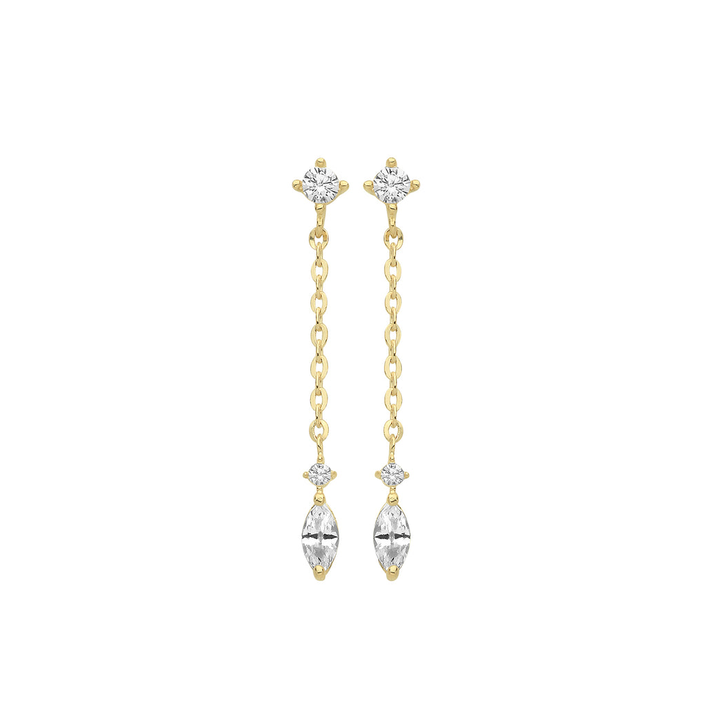 9ct Yellow Gold Earrings