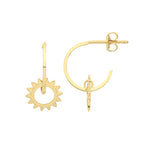 9ct Yellow Gold Earrings