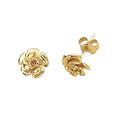 Clustdlysau Aur Melyn 9ct