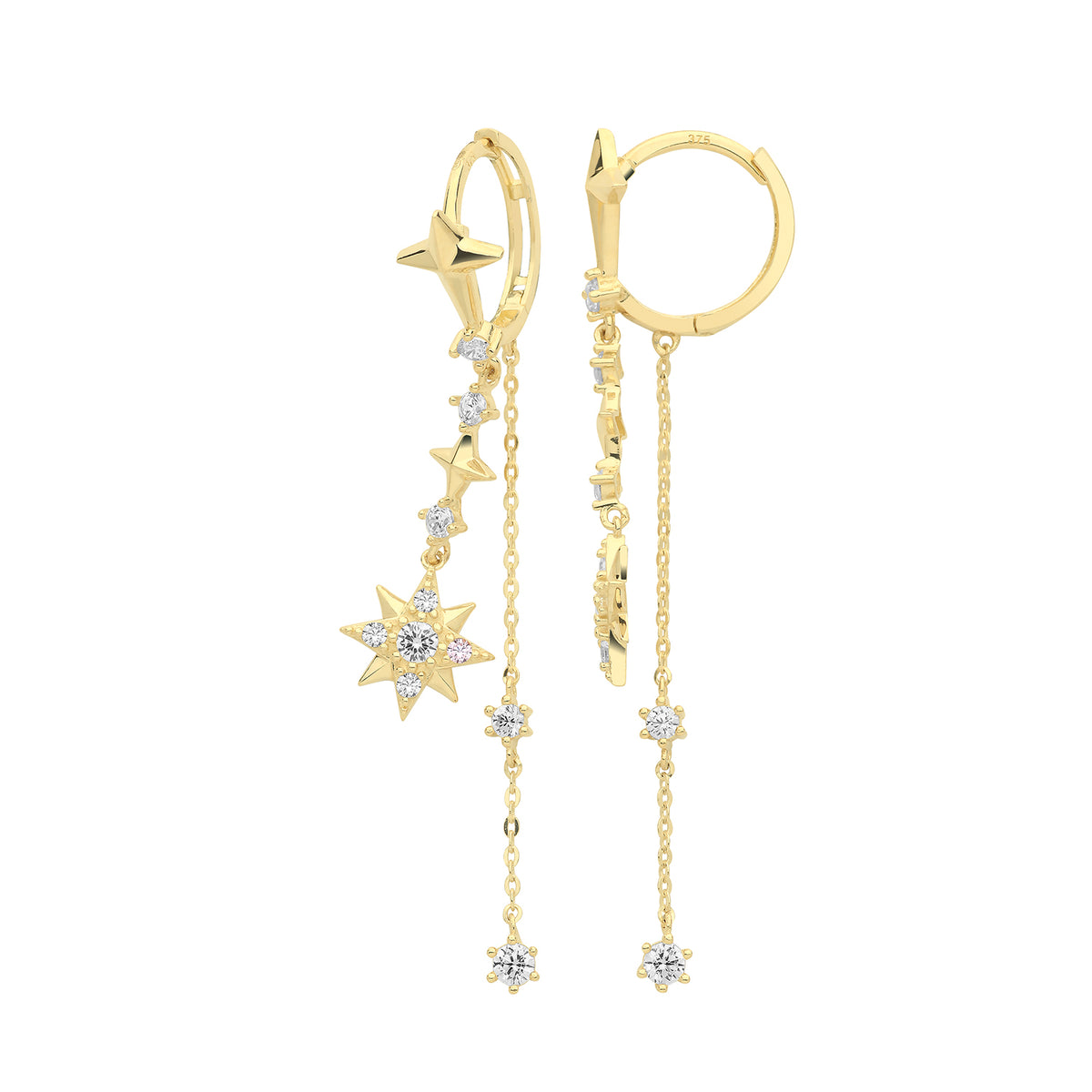 9ct Yellow Gold Earrings