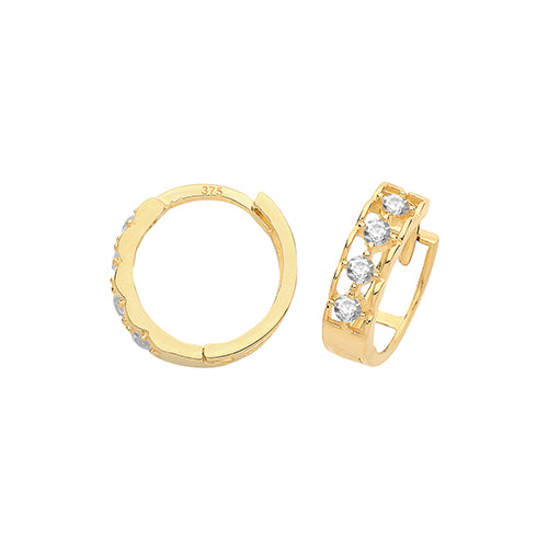 9ct Yellow Gold Earrings
