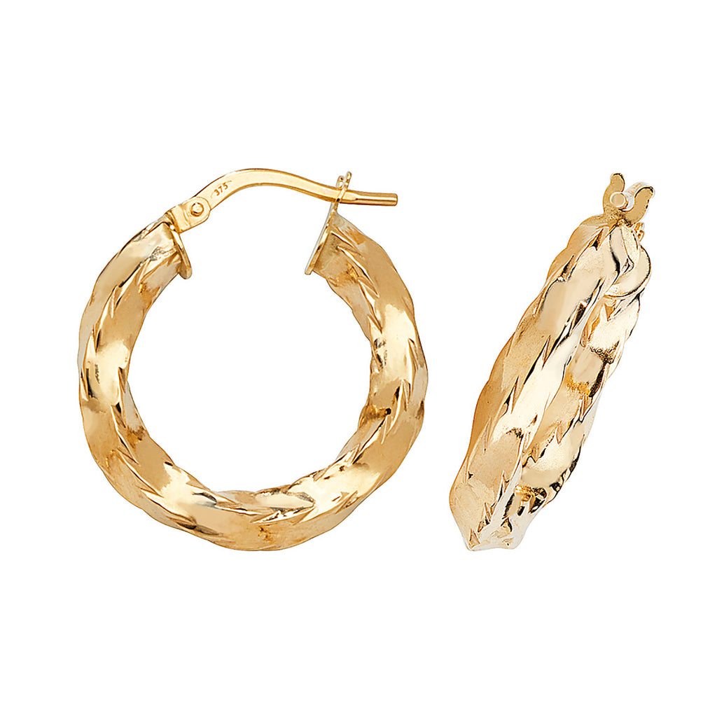 9ct Yellow Gold Earrings