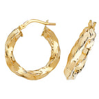 9ct Yellow Gold Earrings