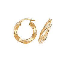 9ct Yellow Gold Earrings