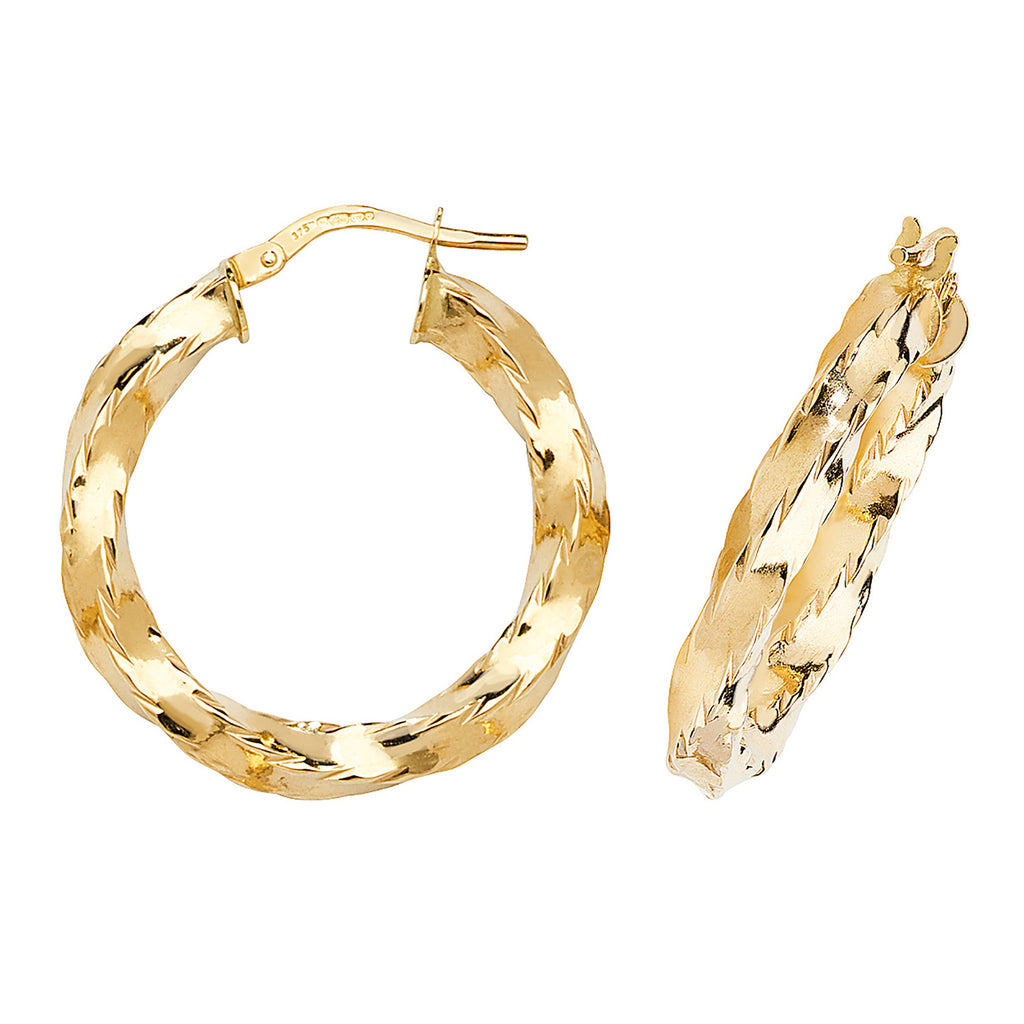 9ct Yellow Gold Earrings
