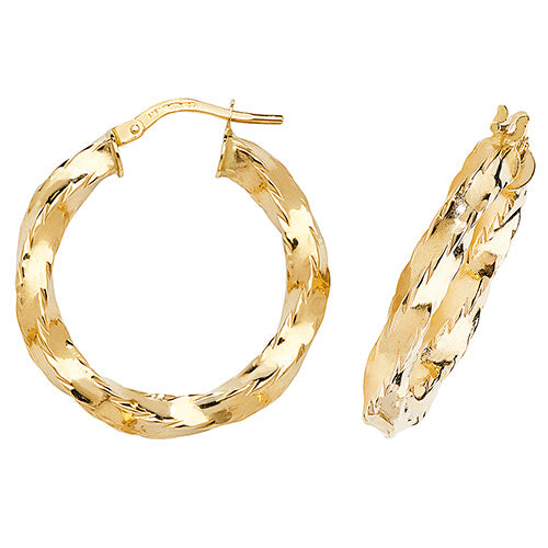 9ct Yellow Gold Earrings