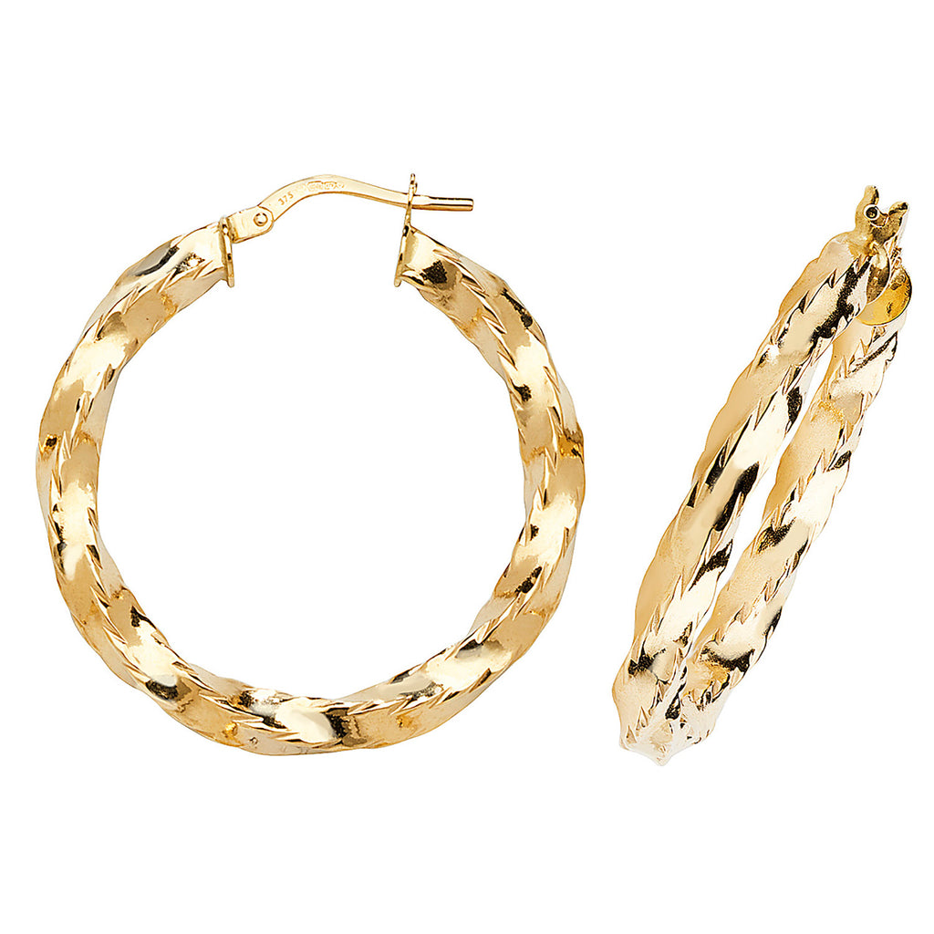 9ct Yellow Gold Earrings