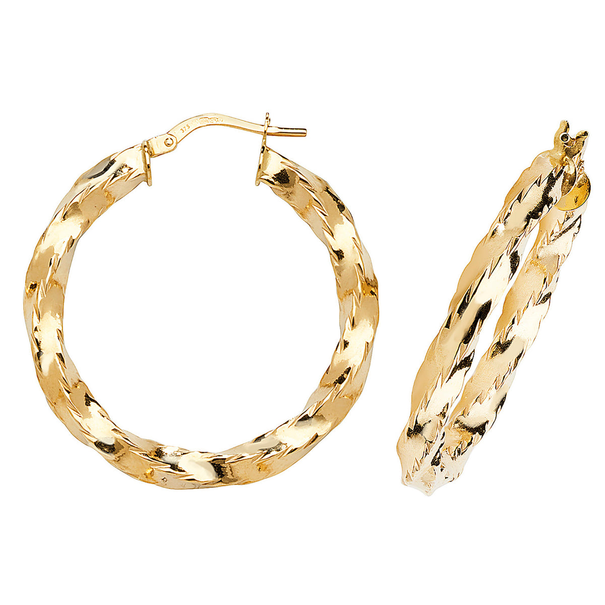 9ct Yellow Gold Earrings
