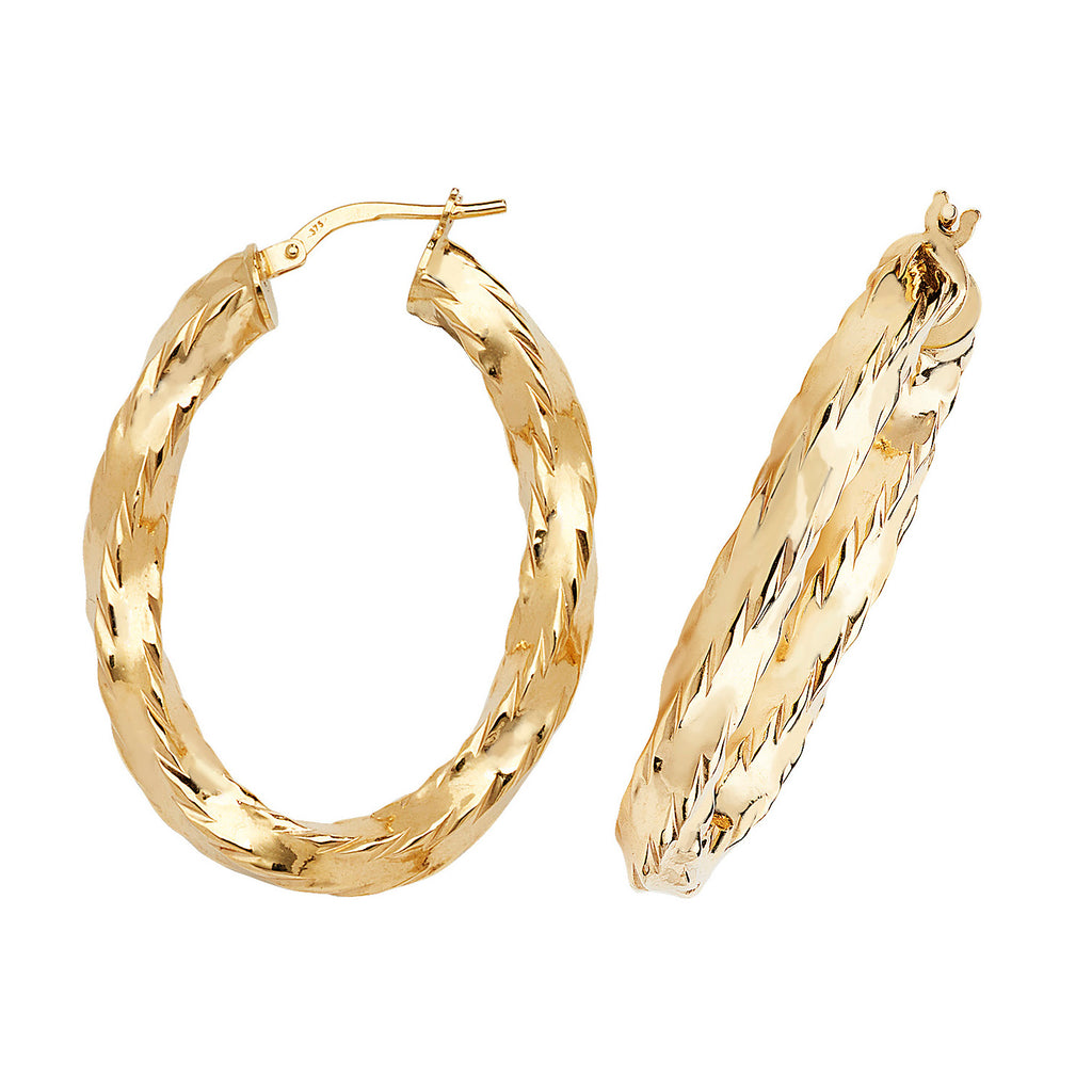9ct Yellow Gold Earrings