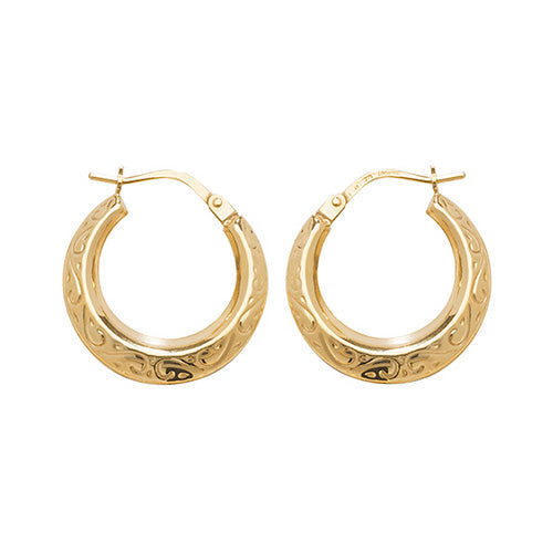 9ct Yellow Gold Earrings
