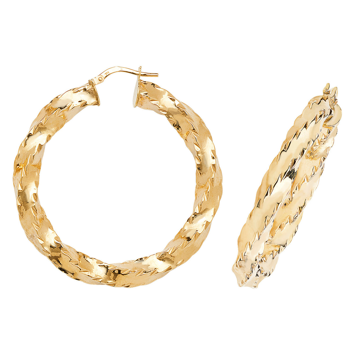 9ct Yellow Gold Earrings