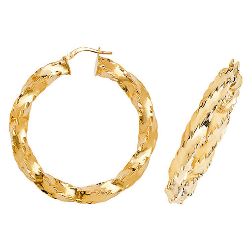 9ct Yellow Gold Earrings