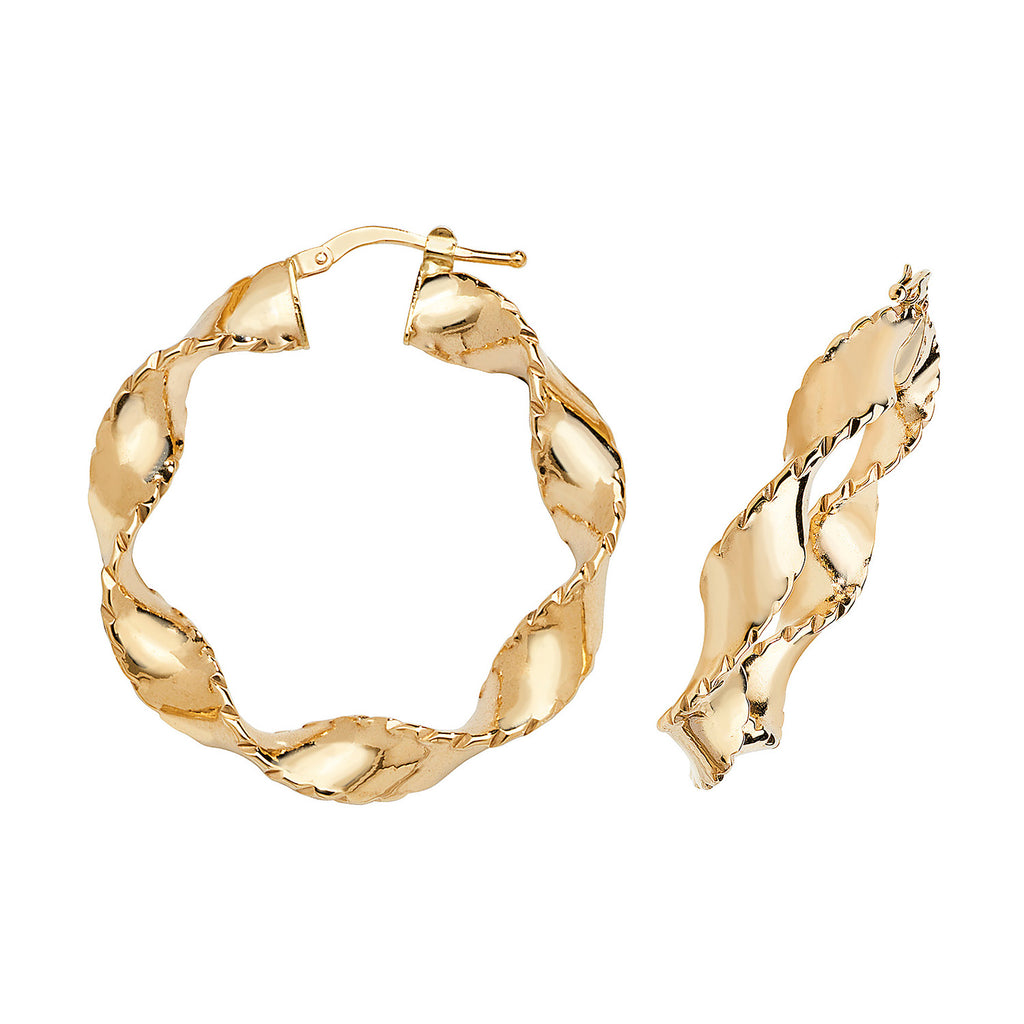 9ct Yellow Gold Earrings