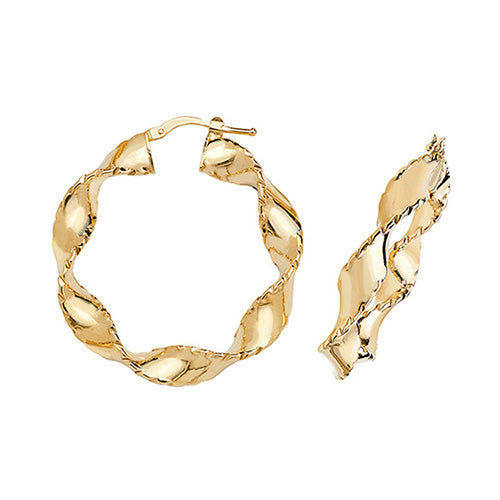 9ct Yellow Gold Earrings