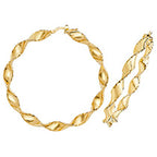9ct Yellow Gold Earrings