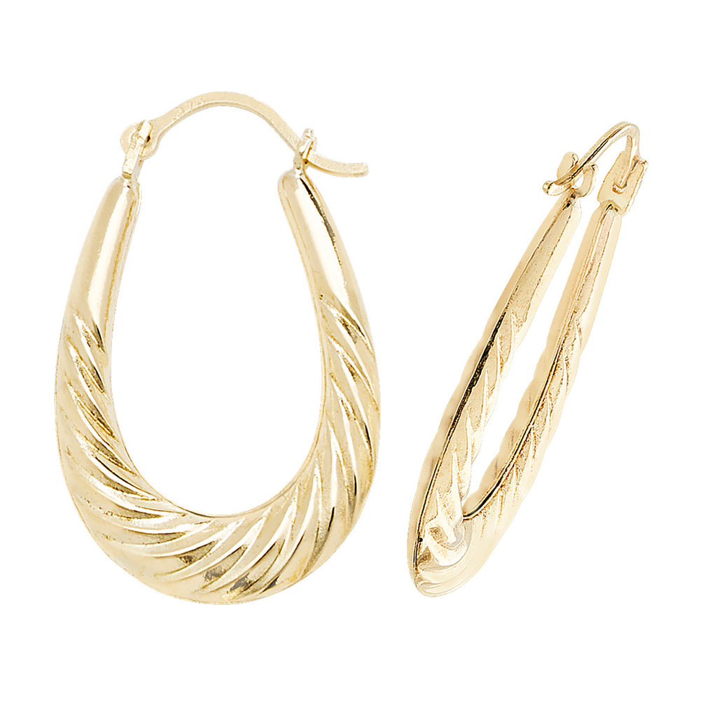 9ct Yellow Gold Earrings