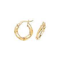 9ct Yellow Gold Earrings