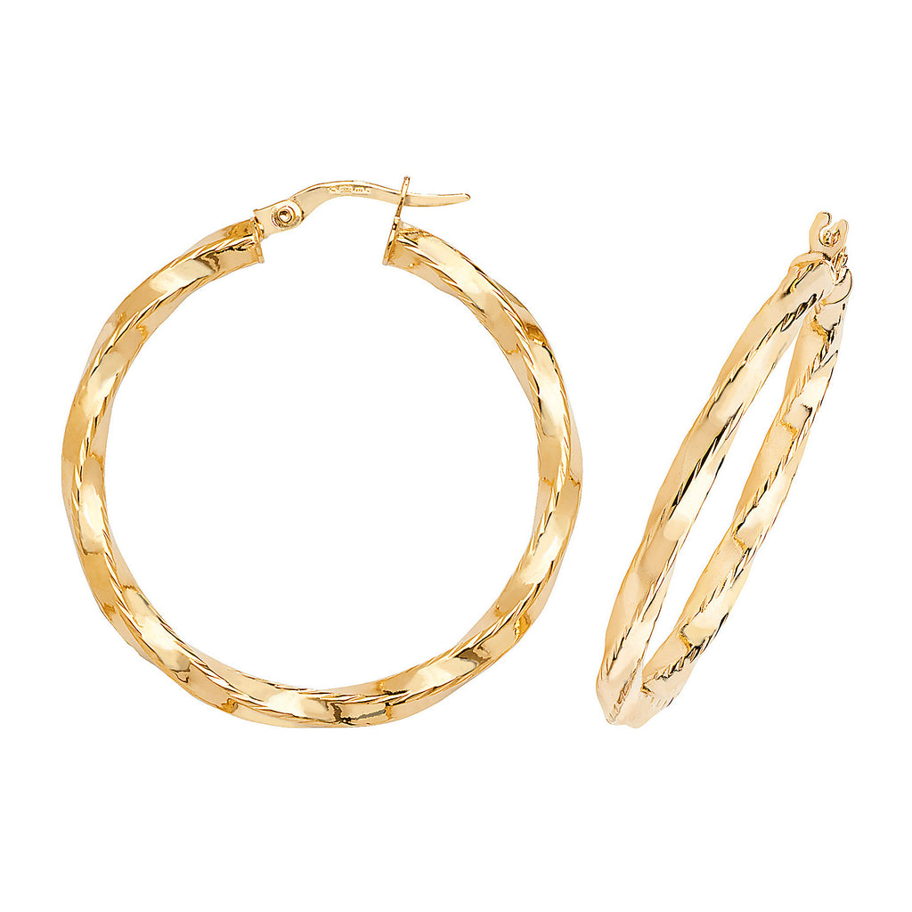 9ct Yellow Gold Earrings