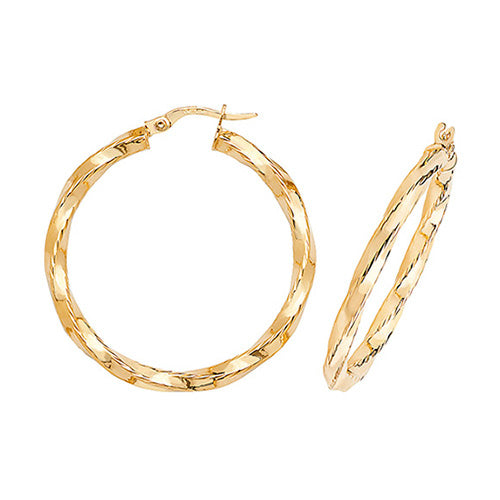 9ct Yellow Gold Earrings