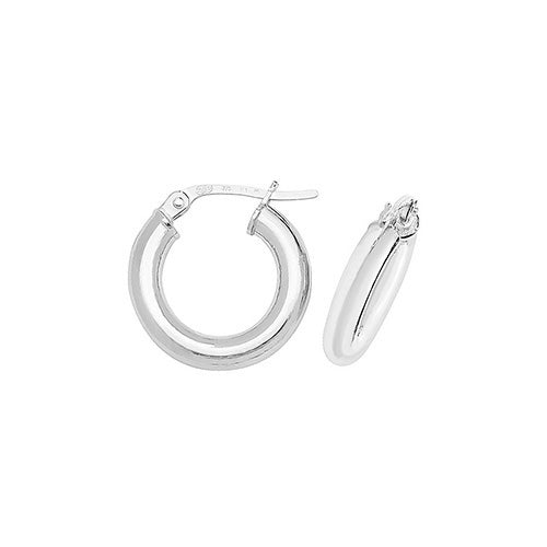 9ct White Gold Earrings