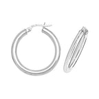 9ct White Gold Earrings