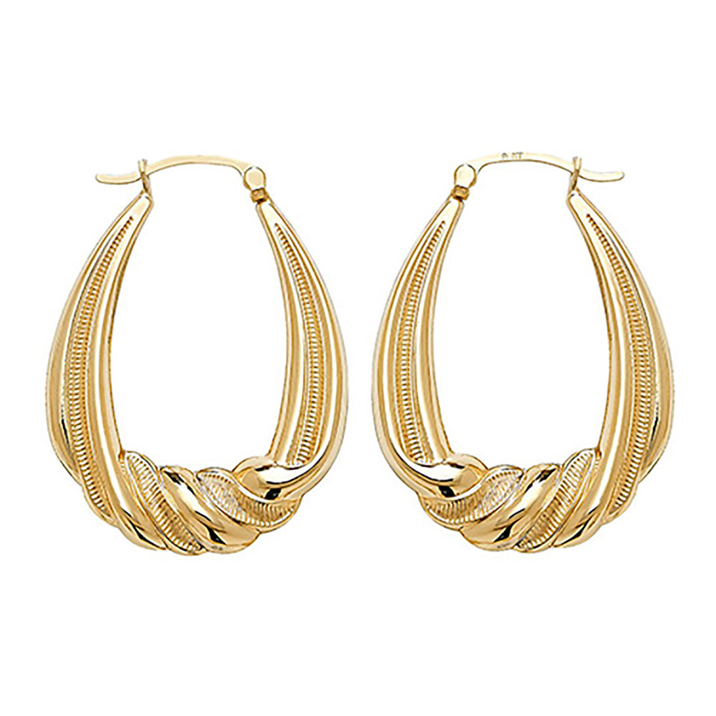 9ct Yellow Gold Earrings