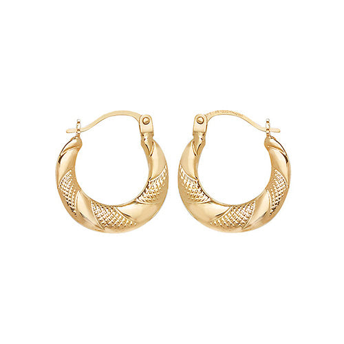 9ct Yellow Gold Earrings