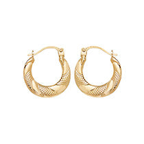 9ct Yellow Gold Earrings