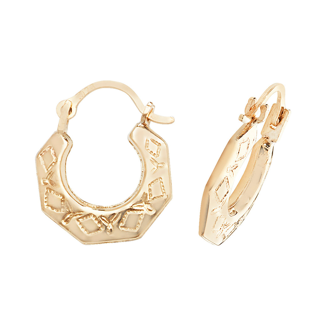 9ct Yellow Gold Earrings