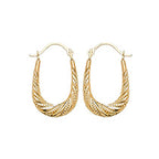 9ct Yellow Gold Earrings