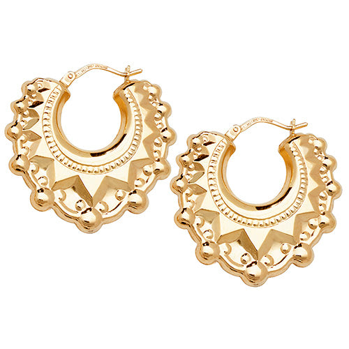 9ct Yellow Gold Earrings