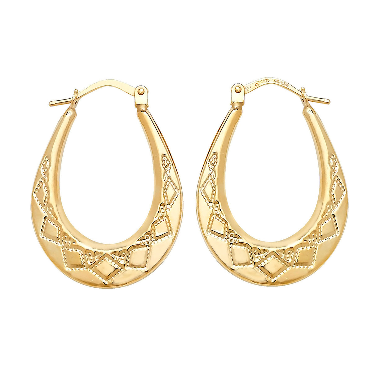 9ct Yellow Gold Earrings