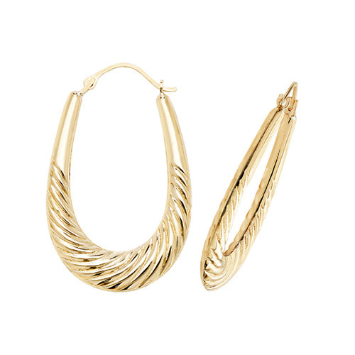 9ct Yellow Gold Earrings