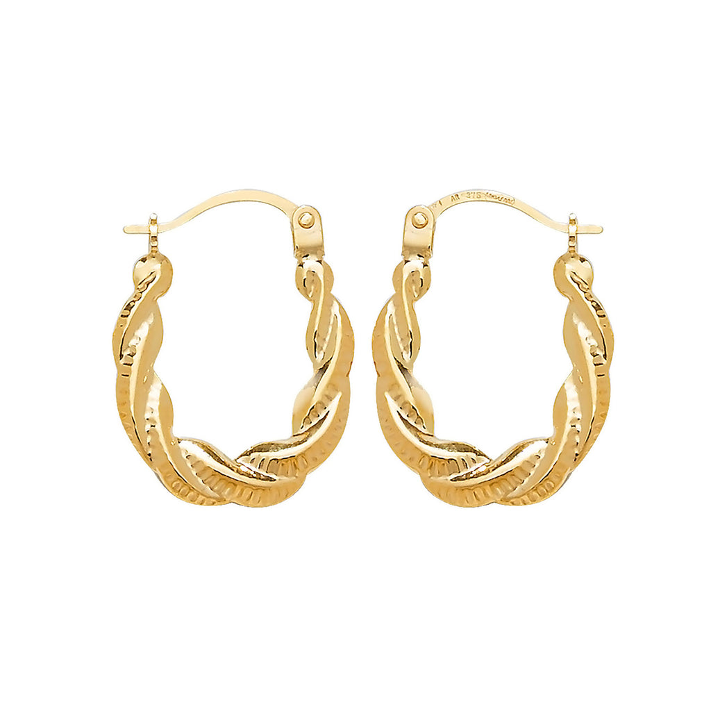 9ct Yellow Gold Earrings