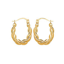 9ct Yellow Gold Earrings