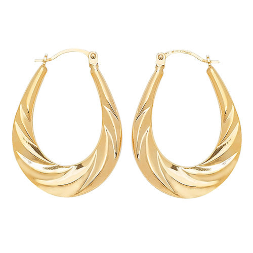 9ct Yellow Gold Earrings