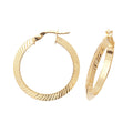 Clustdlysau Aur Melyn 9ct