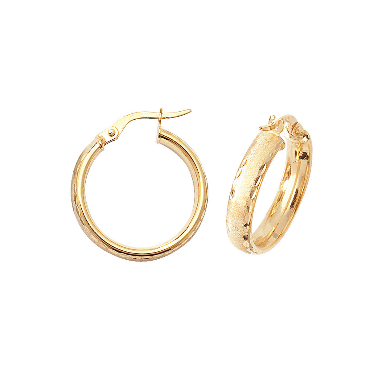 9ct Yellow Gold Earrings