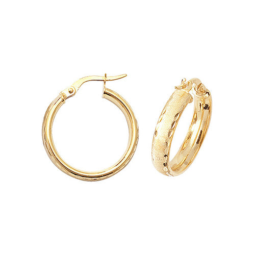 9ct Yellow Gold Earrings