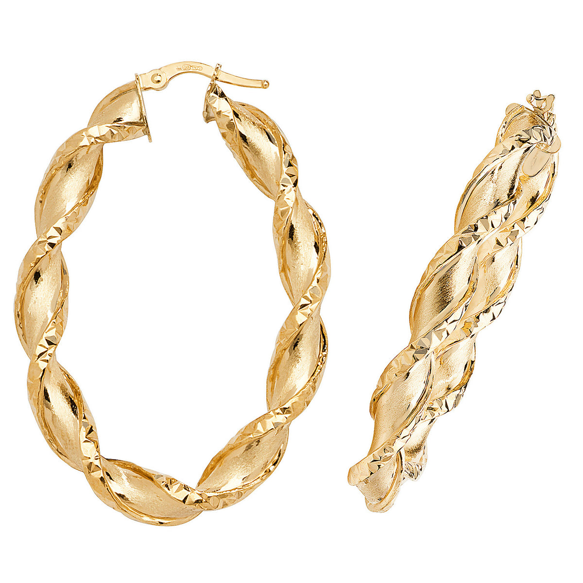 9ct Yellow Gold Earrings