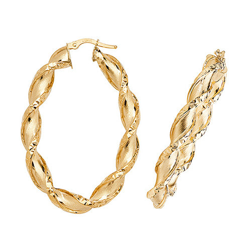 9ct Yellow Gold Earrings
