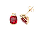 9ct White Gold Earrings